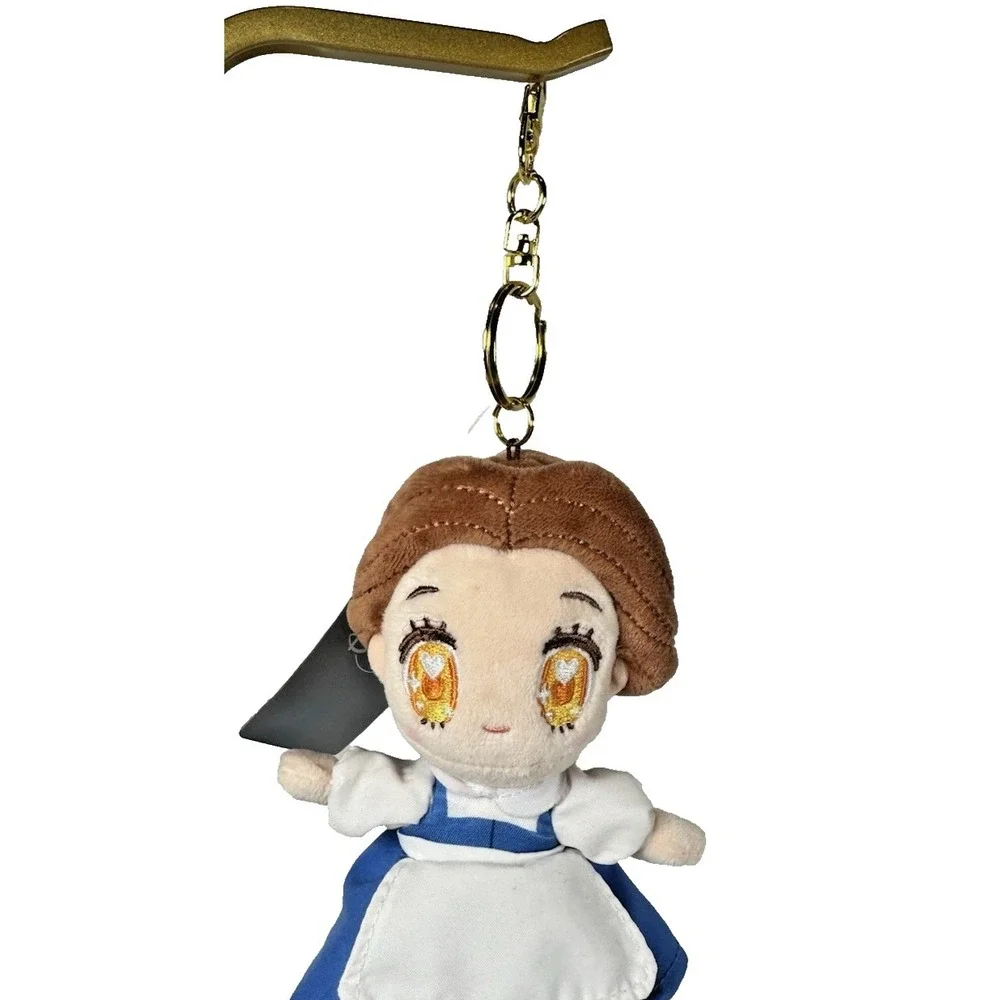 Disney Store Japan Belle Ver 2 Plush Keychain TDR Exclusive New